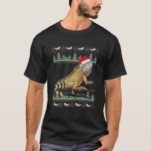 T-shirt Iguanas Pull de Noël Laid