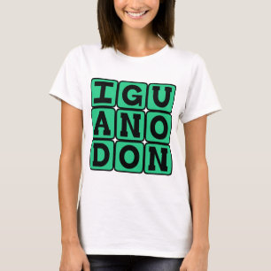 T-shirt Iguanodon, dinosaure ornithopode