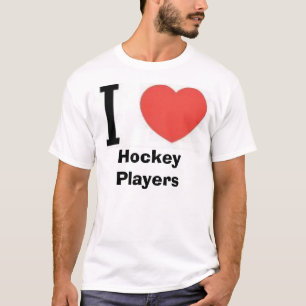 T-shirt iheart, iheart, joueurs de hockey