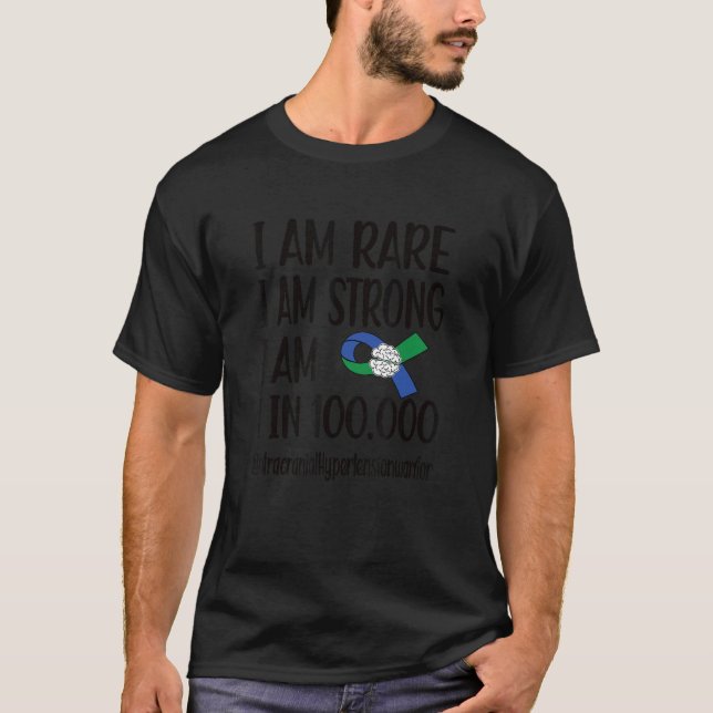 T-shirt Iih Idiopathic Intracranial Hypertension Guerrier (Devant)