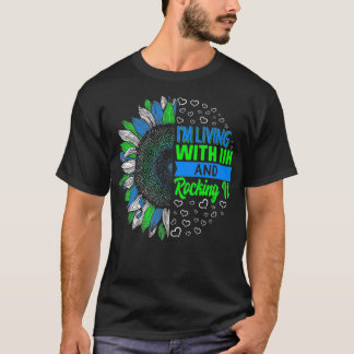 T-shirt IIH Sensibilisation Je vis avec IIH et je le secou