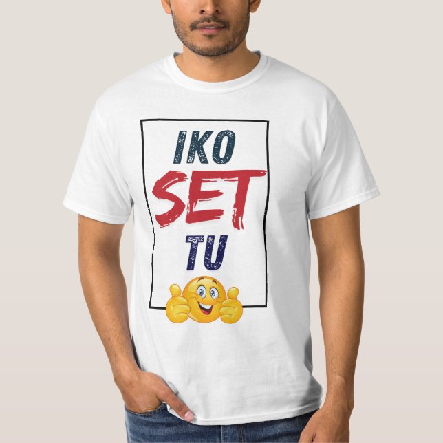 T-SHIRT IKO SET TU  (Devant)