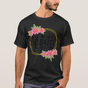 T-shirt Il A Risqué Matthieu 286 Pâques Jésus Résurrection