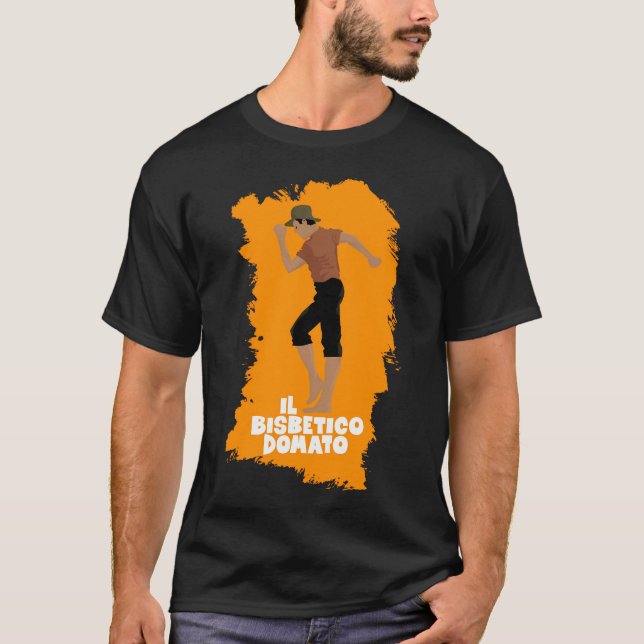T-shirt Il Bisbetico Domato Hommage à Adriano Celentano Cl (Devant)