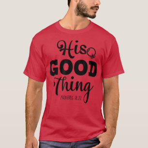 T-shirt Il Bonne Chose Christian Couple Mari & Femme Anni