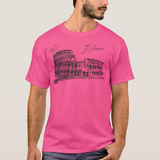 T-shirt Il Colosseo - Colisée Rome Italie