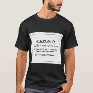 T-shirt Il devient plus facile Bojack Horseman Art Print