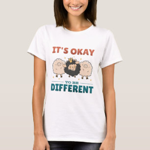 T-shirt Il est bon d'être différent Invitation