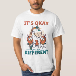 T-shirt Il est bon d'être différent Invitation