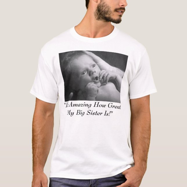 T-shirt "Il est extraordinaire combien grand ma grande (Devant)