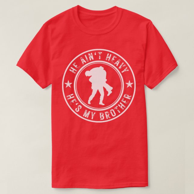 T-shirt Il est lourd, mon frère 20 (Design devant)