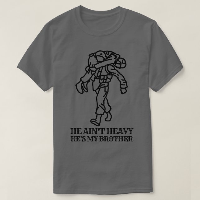 T-shirt Il est lourd, mon frère 24 (Design devant)