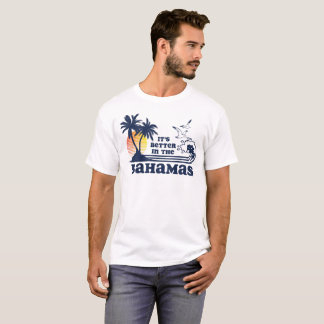T-shirt Il est meilleur dans le cru 80s des Bahamas les