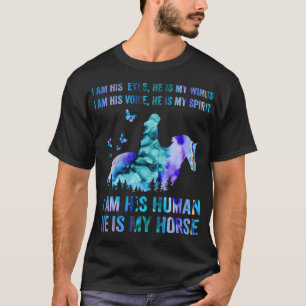 T-shirt Il Est Mon Cheval Grand Cadeau Pour Les Amateurs D
