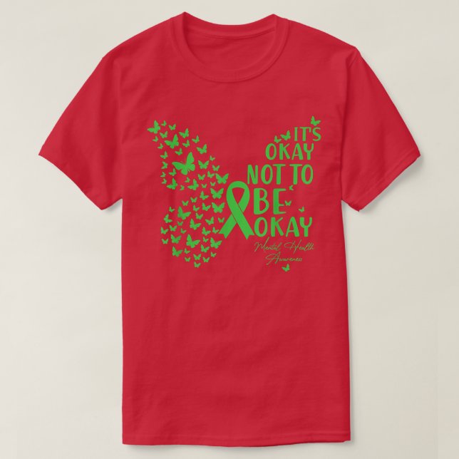 T-shirt Il Est Ok De Ne Pas Être D'Accord Beurre De Sensib (Design devant)