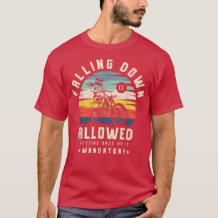 T-shirt Il est permis de descendre vers le bas pour reveni