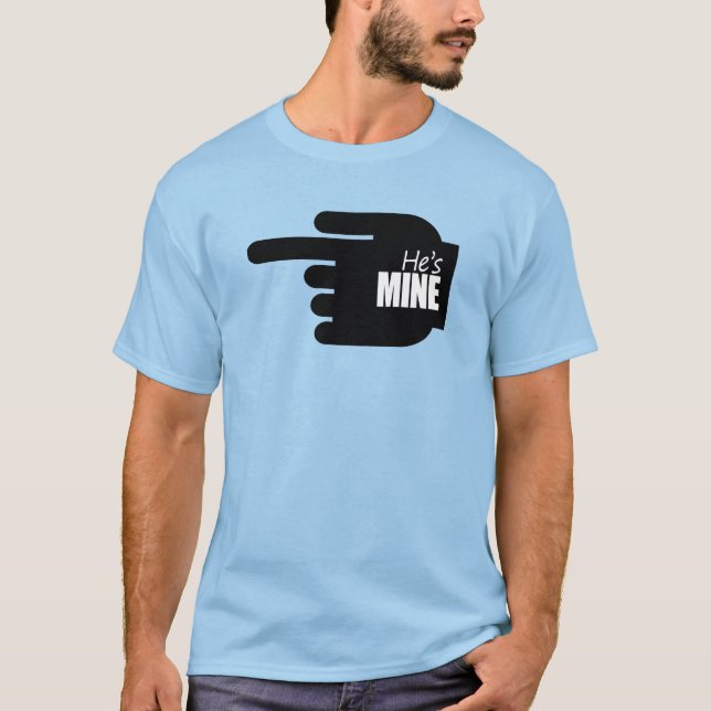 T-shirt IL est POINT de MINE LAISSÉ - COPY.png (Devant)