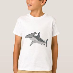 T-shirt Il est pour le requin en tête de marteau