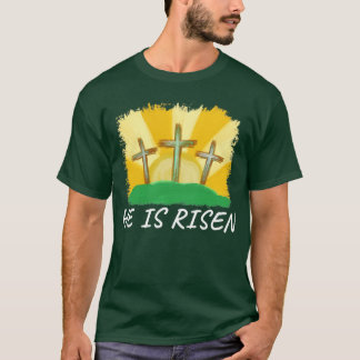 T-shirt il est ressuscité 1