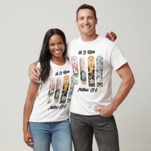T-shirt Il Est Ressuscité Doves De Pâques