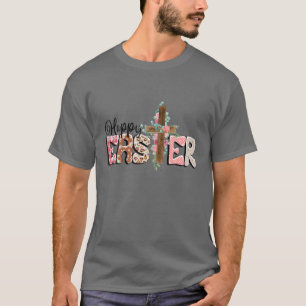 T-shirt Il Est Ressuscité Jésus chrétien Joyeux Pâques