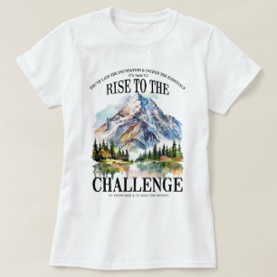 T-shirt Il est temps de relever le défi Essentials CC