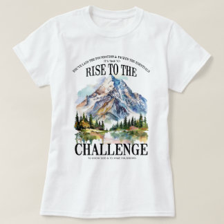 T-shirt Il est temps de relever le défi Essentials CC
