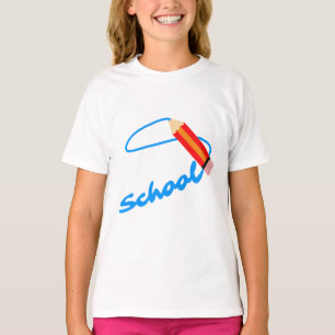 T-shirt Il est temps de retourner à l'école