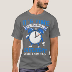 T-shirt Il Est Temps De Retourner Drôle Économie De Lumièr