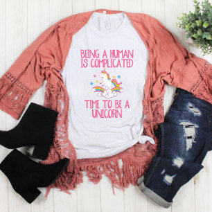 T-shirt Il est temps d'être une licorne