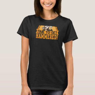 T-shirt Il Est Temps D'Obtenir La Noirceur D'Empreinte Bro