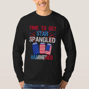 T-shirt Il Est Temps D'Obtenir L'Étoile Frappée 4 juillet