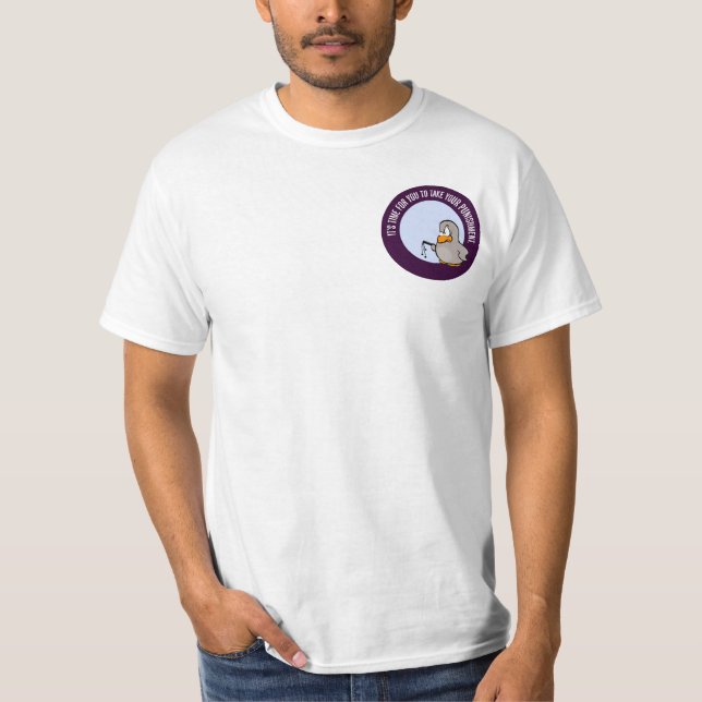 T-shirt Il est temps pour que vous soyez punis (Devant)