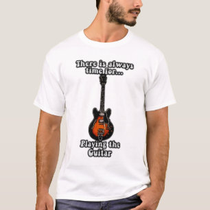 T-shirt Il est toujours temps de jouer de la guitare. rétr