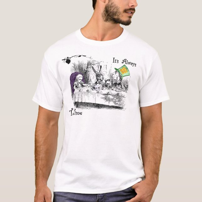 T-shirt Il est toujours temps de thé (Devant)
