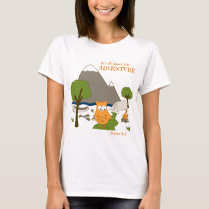 T-shirt Il est tout au sujet de l'aventure