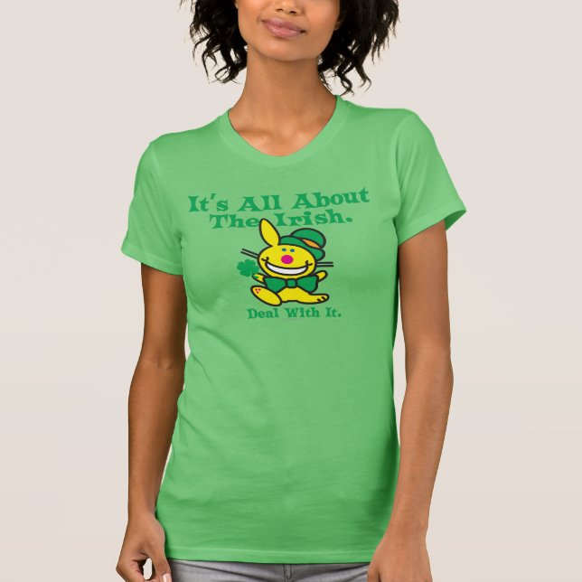 T-shirt Il est tout au sujet de l'Irlandais (Devant)