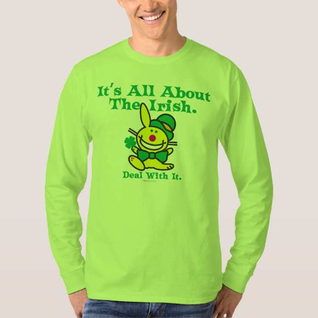 T-shirt Il est tout au sujet de l'Irlandais (Devant)