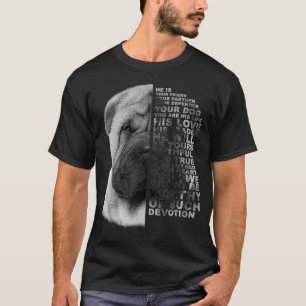 T-shirt Il Est Votre Ami Votre Partenaire Votre Chien Shar
