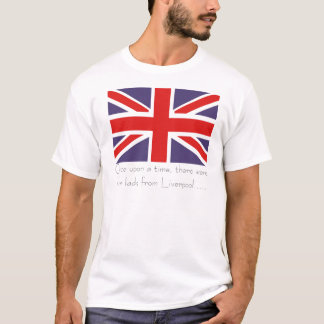 T-shirt Il était une fois, il y avait quatre jeunes hommes