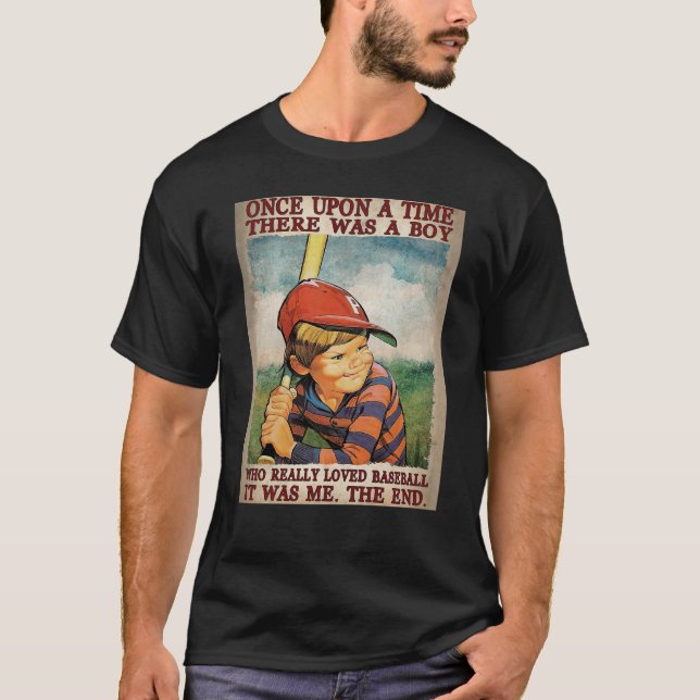 T-shirt Il Était Une Fois Un Garçon Qui Aimait Vraiment (Devant)