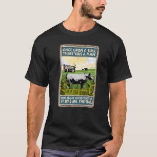 T-shirt Il Était Une Fois Un Homme Vache race Wagyus