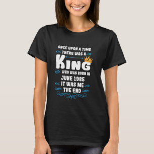 T-shirt Il était une fois un roi. Juin 1985 Naissance