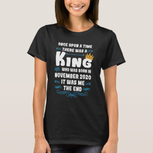 T-shirt Il était une fois un roi novembre 2020 Bi