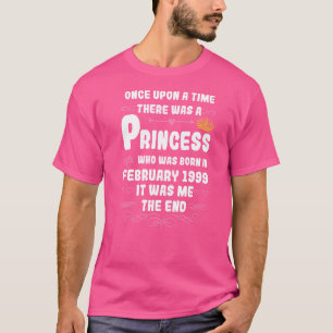 T-shirt Il était une fois une princesse Février 1999