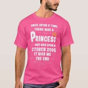 T-shirt Il Était Une Fois Une Princesse Octobre 2000