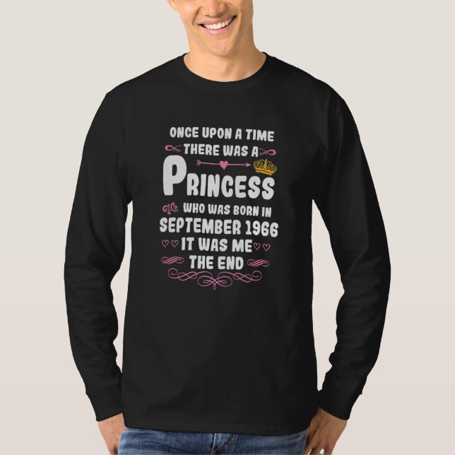 T-shirt Il était une fois une princesse Septembre 19 (Devant)