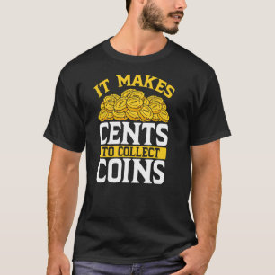 T-shirt Il Fait Des Cents Pour Collecter Des Pièces