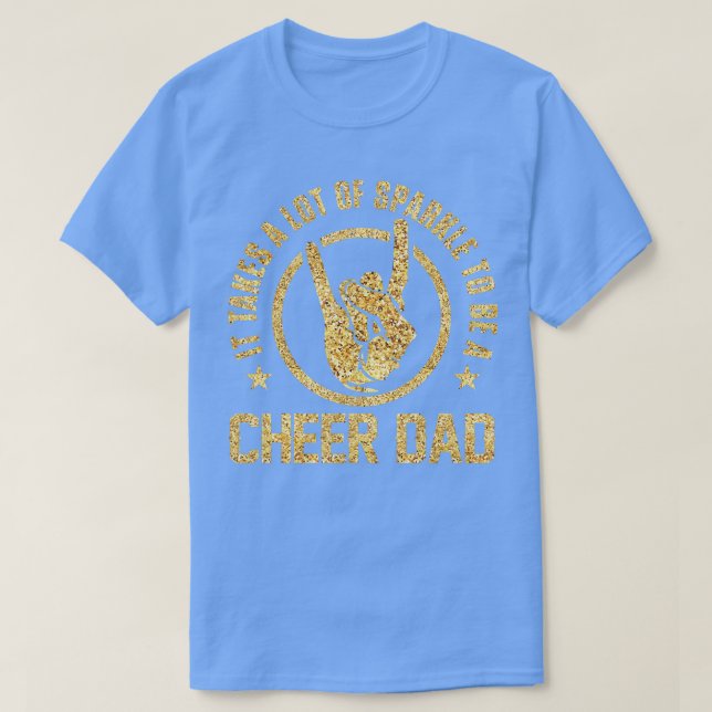 T-shirt Il Faut Beaucoup D'Éclairage Pour Être Un Père Fou (Design devant)