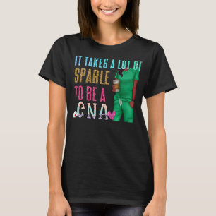 T-shirt Il Faut Beaucoup D'Étincelle Pour Être Une Infirmi